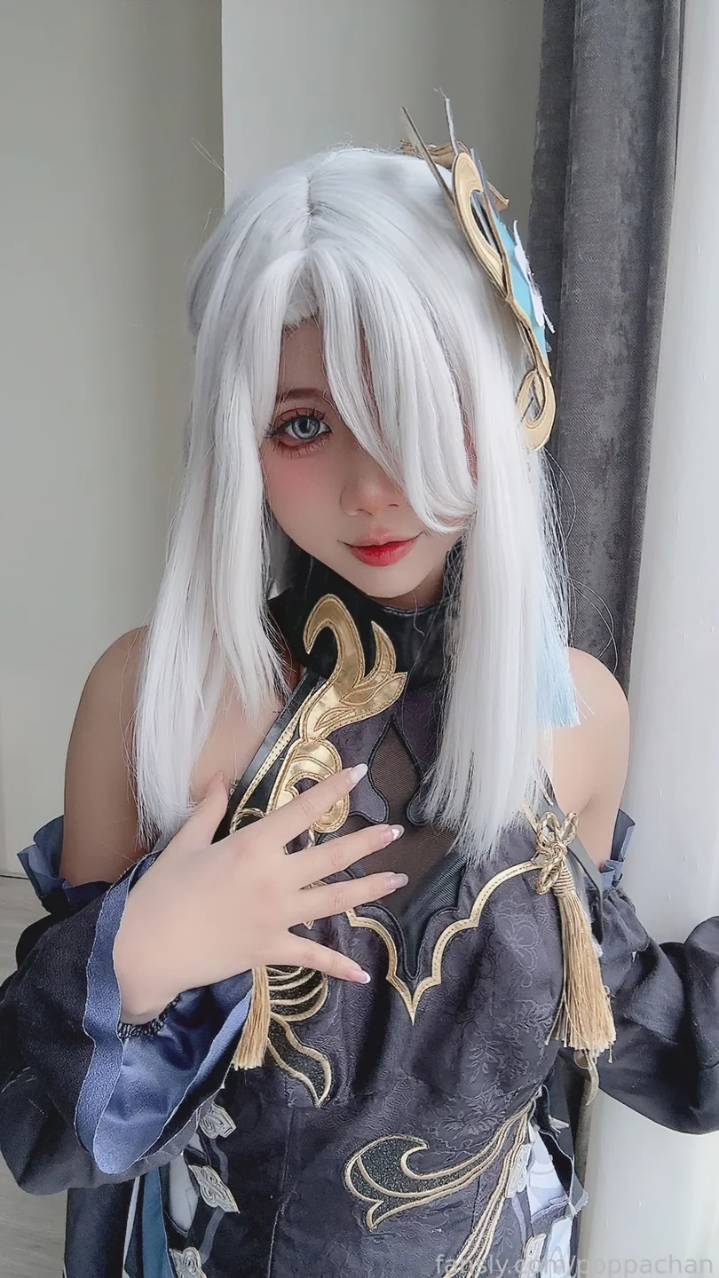 PoppaChan - Shenhe [28P-298MB] tg@simisebaisi 【丝足阁】003.webp